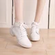 thumbnail image 3 of zapatillas de deporte de cuero genuino para mujer, zapatos de baile para mujer, cómodos zapatos de baile de Jazz modernos, zapatos deportivos para exteriores para niñas y mujeres, 3 of 5