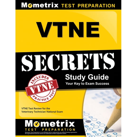 Pre-Owned VTNE Secrets Study Guide: VTNE Test Review for the Veterinary Technician National Exam (Paperback) 1610730143 9781610730143