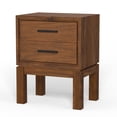 thumbnail image 4 of Origins by Alpine Nova 2 Drawer Nightstand in Honey Maple (Brown), 4 of 4