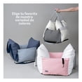 thumbnail image 3 of Asiento de Coche para Perro, Transportadora para Automóvil Esquimal (Azul - Azul Claro, 47x53x44 cm), 3 of 5
