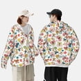 thumbnail image 4 of Lsque Butterfly Flowers UPF 50+ Lightweight Sun Protection Men's Women's Long Sleeve Shirt, Hoodie Performance -3X-Large, 4 of 9