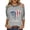 Gray #243, variant on KDDYLITQ Womens 250 Anniversary Usa Tshirt 4th July National Flag Print 3/4 Sleeve Tees July 4th American Flag Freedom T-Shirts Red White and Blue Plus Size Crew Neck Tops Khaki L