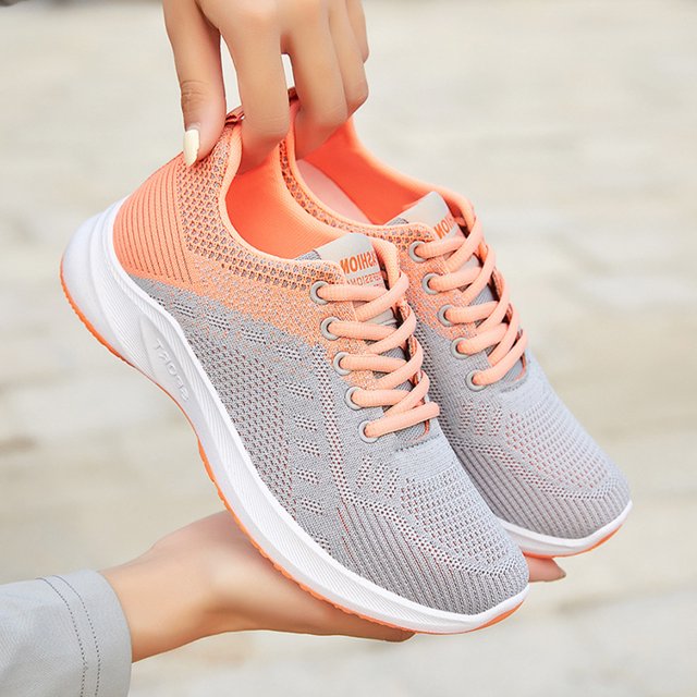 Zapatos Casuales de Malla Transpirables Ligeros Antideslizantes Cómodos para Mujer Likrtyny Tenis De Mujer Tenis De Hombre