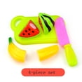 thumbnail image 1 of Juego de simulación de frutas y verduras para niños, casa de juegos de cocina, juguetes educativos, 1 of 4
