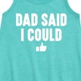 thumbnail image 2 of Instant Message - Dad Said I Could - Toddler & Youth Girls A-line Dress, 2 of 5
