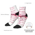 thumbnail image 6 of Pofeuu Flamingo Print 30cm Socks, Adult Running Hiking Socks for Youth and Adult, 6 of 7