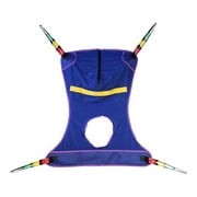 Mesh Full Body Sling with Commode Opening Tested for Comfort & Security in Homecare & Long Term Care by Top Shelf (XL 60" Lenght 44" Width)