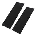 thumbnail image 1 of 2X PVC Waterproof Skateboard Deck Sandpaper Grip Tape Griptape Skating Scooter Sticker 84X23CM-Black, 1 of 9