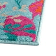 thumbnail image 6 of Rugs.com Azalea Collection Rug – 12 Ft Runner Aqua Medium Rug Perfect For Hallways, Entryways, 6 of 8