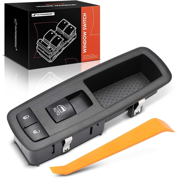 A-Premium Power Window Switch Compatible with Ram 1500 2017-2019, 2500 2017-2018, 3500 2017-2018, 5500 2018, Front Right Passenger Side