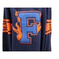thumbnail image 2 of Fenty Puma By Rihanna Womens Varsity Letter Sweater, Evening Blue, XXS, 2 of 2