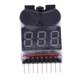 thumbnail image 2 of Probador de Voltaje de Batería Lipo 1-8S/ de Zumbador de /verificador de Voltaje de Batería con Altavoces Duales Baoblaze Alarma de zumbador de baja tensión, 2 of 8