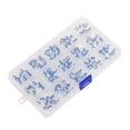thumbnail image 1 of 150pcs 15value Pot 6mm de Caja de Surtido de Resistencias Variables kusrkot Potenciómetro, 1 of 7