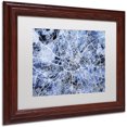 thumbnail image 2 of Trademark Fine Art "Manchester Street Map B&W" Canvas Art by Michael Tompsett, White Matte, Wood Frame, 2 of 4