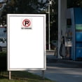 thumbnail image 1 of unbranded Señal De Advertencia De No Estacionar En Acrílico Para Uso En Patios Y Espacios Públicos, 1 of 8