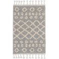 thumbnail image 3 of Nourison Marrakesh Shag Tribal Silver 2'2" x 4' Area Rug, (2x4), 3 of 9