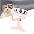 thumbnail image 1 of Comedentes De Gato De Mascotas De Acero Inoxidable, Tazones De Comida Para Gatos 15 Alimentador Antideslizante De Acero Inoxidable Inclinado Para Alimentación Diaria De, 1 of 7