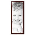 thumbnail image 2 of ArtToFrames 17" x 47" Matte mahogany Diploma Picture Frame, 17x47 inch Brown Wood Poster Frame (WOM-5108), 2 of 7