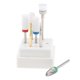 thumbnail image 3 of Juego de brocas para uñas de pequeña de cerámica de 7 piezas, cabezal de esmerido de puntas de uñas para reempzo de puntas Zulema Broca para uñas profesional, 3 of 6