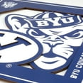 thumbnail image 4 of YouTheFan NCAA BYU Cougars 12 x 12 Wall Art, 4 of 5