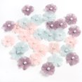 thumbnail image 4 of 20 piezas de flores artificiales rosas falsas, flores para manualidades de bricolaje para ropa de novia, decoración para el hogar, decoración de bodas, accesorios de regalo para pasteles, 4 of 5