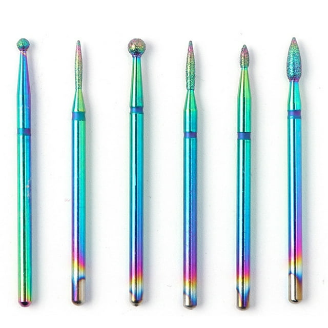 Embouts de Perceuse à Ongles Professionnels Portatifs Ensemble d'Embouts de Perceuse de Manucure Outils de Perceuse à Ongles