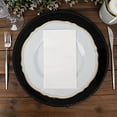 thumbnail image 3 of BalsaCircle 50 White Plain Soft 2 Ply Dinner Table Cocktail Paper Napkins Party Events Reception Decorations, 3 of 8