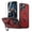 Red, variant on Elehold Magnetic for iPhone 15 Pro Max Case Compatible with MagSafe,Rotating Foldable Invisible Stand Military Dropproof Rugged Case with Tempered Glass Screen Protector for iPhone 15 Pro Max,Black