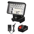thumbnail image 1 of Amdohai 4 Inch LED Work Light for 21V Lithium Batteries Super Bright Outdoor Lighting 180 Degree Rotation Light Portable Handheld Flashlight for Camping Hiking Emergency, 1 of 7