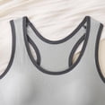 thumbnail image 4 of Livrdious Medium Support Front Zip Sports Bra for Women Wireless Racerback Workout Bra with Breathable Mesh Back, 4 of 4