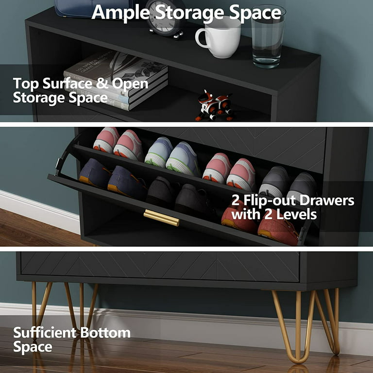 Small Storage Modern Shoe Rack Design Entryway Free Shipping
