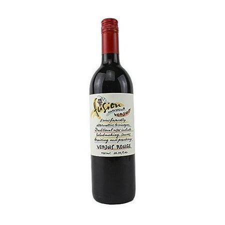 Napa Valley Zinfandel - Fusion Napa Valley Verjus Rouge (Red) Juice of Unripe Grapes - 25 oz