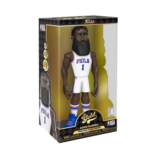 Figura de acción Funko Pop Oro 30 cm NBA 76ers James Harden