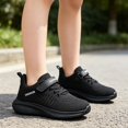 thumbnail image 4 of Boys Girls Breathable Mesh Sneakers for Daily Casual Campus Outdoor Play Lightweight Soft Sole Kids Walking Shoes—Comfortable Everyday Footwear for 5-13 Years, 4 of 4