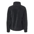 thumbnail image 5 of Burnside Womens Polar Fleece Full-Zip Jacket, S, Black, 5 of 5