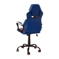 thumbnail image 6 of Flash Furniture Ergonomic PC Office Computer Chair - Adjustable Red & Blue Designer Gaming Chair - 360° Swivel - Red Dual Wheel Casters, 6 of 9