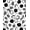 Black, Pattern 5, variant on ODIKA 4'x6' Machine Washable Non-Slip Area Rug, Modern Speckled Hide Abstract Spots Design High Traffic Rug, Black, 308558