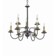 thumbnail image 4 of Meyda Tiffany 199600 Ean 9 Light 24" Wide Taper Candle Style Chandelier, 4 of 5