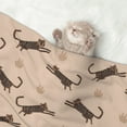 thumbnail image 2 of Yiaed Leopard Print Print Dog Blankets-Cat Blanket Washable for Couch Protection,Puppy Blanket, Soft Plush Reversible Throw Furniture Protector-Small, 2 of 8