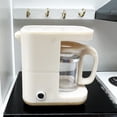 thumbnail image 3 of Simulación de 1:12, cafetera de plástico, cafetera con modelo de gramófono, suministros , adornos, 3 of 9