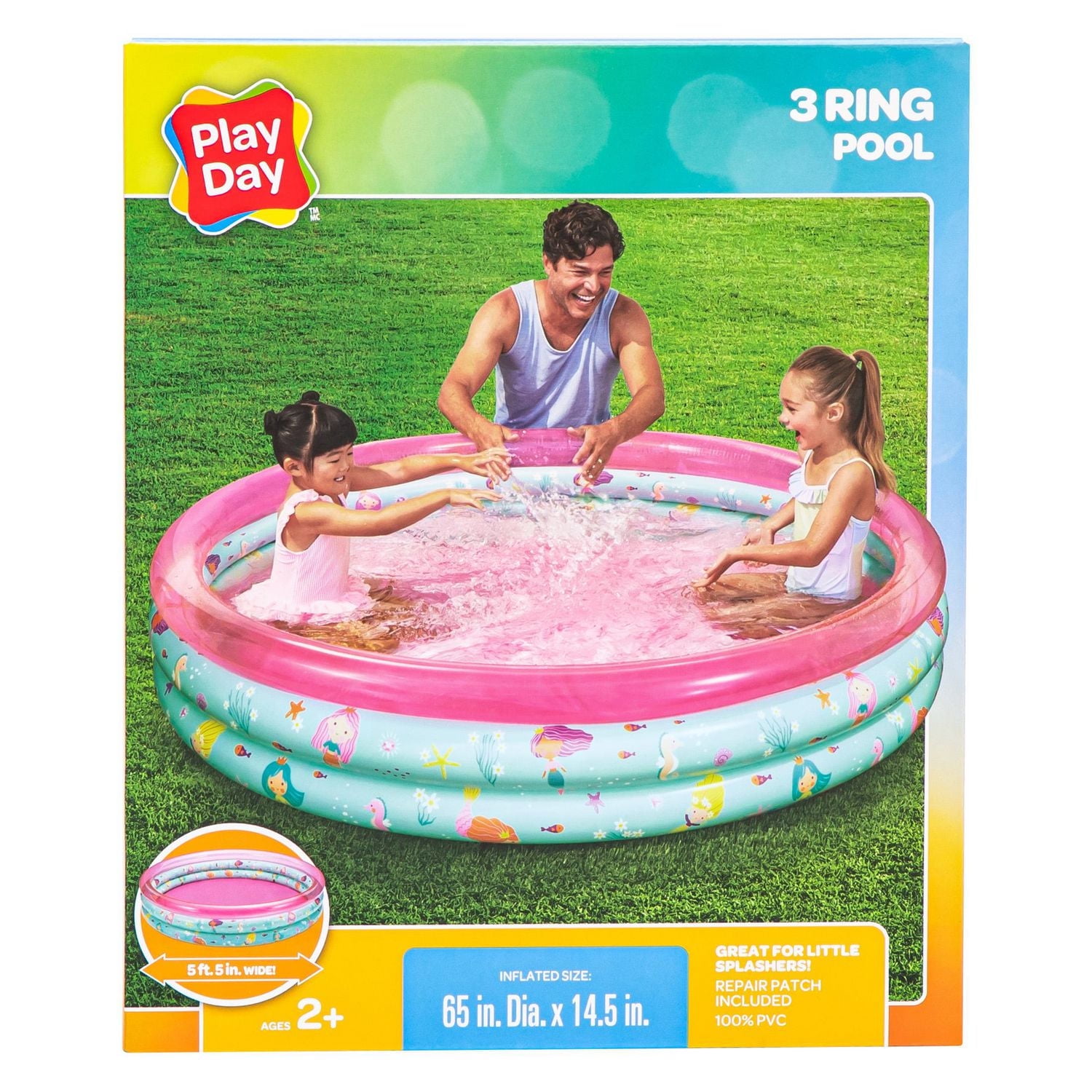 Play Day 3 Ring Pink Pool