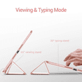 thumbnail image 4 of AUPERTO Smart Case for iPad Mini 5 7.9", Lightweight Trifold Smart Cover with Auto Sleep/Wake, Hard Back Cover ROSE GOLD, 4 of 8