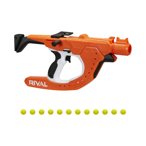 munt Occlusie Executie Nerf Rival Curve Shot, Sideswipe XXI-1200 Blaster, Fire Rounds to Curve -  Walmart.com