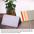 thumbnail image 4 of Unique Bargains Blank Greeting Cards,100pack Favor Decor Foldable Card ,White Pearlescent Paper, 4 of 5