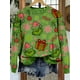 thumbnail image 2 of Sudadera navideña informal con cuello redondo y manga larga, 2 of 4