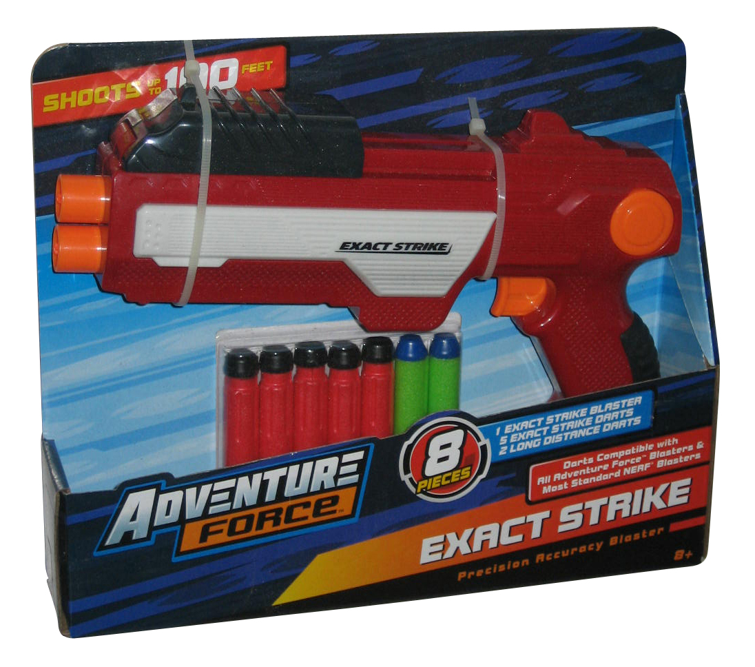 Adventure Force Exact Strike Walmart Brand Kids Red Dart Toy Gun