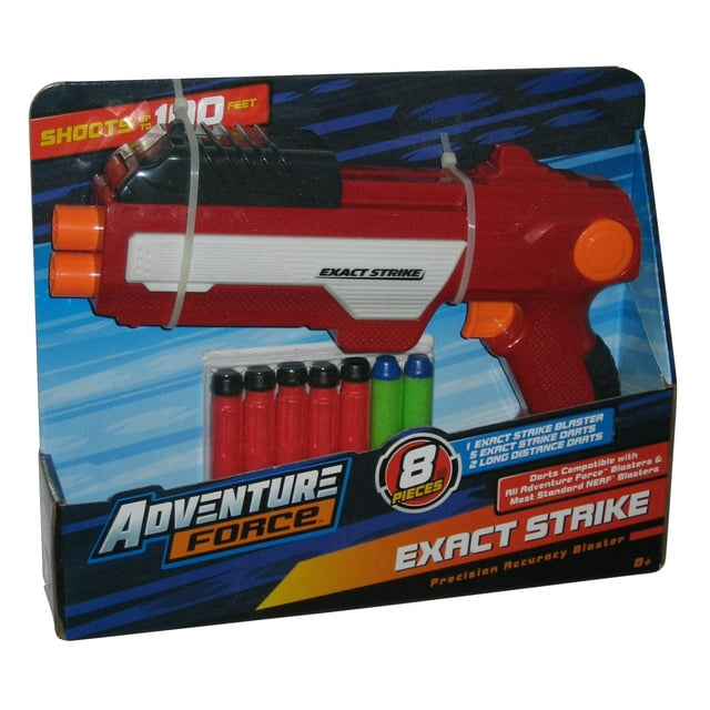 Adventure Force Exact Strike Walmart Brand Kids Red Dart Toy Gun