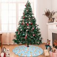 thumbnail image 7 of Sikiie Corgi Dog 1 30-48 inches {designName} Print Christmas Tree Skirt Snowman Xmas Tree Skirt with Edge Christmas Decorations for Holiday Party48", 7 of 7