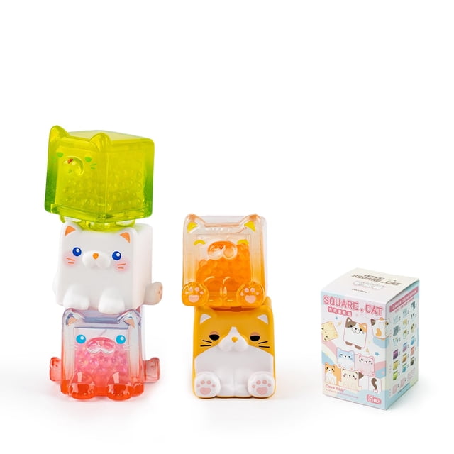 Juego de persianas coleccionables BEEMAI Square Cat Series (5 piezas)