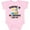 AD-Pink, variant on Bahamas Vacation Souvenir Gift Boys or Girls Baby Bodysuit